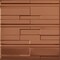 Ekena Millwork 19 5/8in. W x 19 5/8in. H Offset Brick EnduraWall Decorative 3D Wall Panel Covers 2.67 Sq. Ft. WP20X20OBBCO - alternate 1